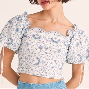 LoveShackFancy “Melina top”